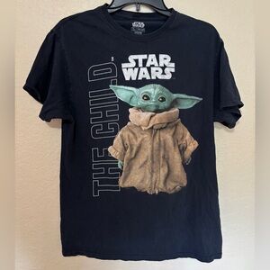 Star Wars Baby Yoda The Child T-Shirt Mens Medium Cotton